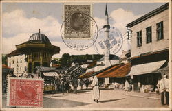 Bascarsija Sarajevo, Slovenia Eastern Europe Postcard Postcard