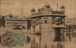 The Golden Temple Amritsar, India Postcard Postcard