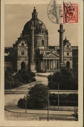 Karlskirche Vienna, Austria Postcard Postcard Postcard