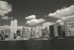 Skyline of Lower Manhattan New York City World Trade Center