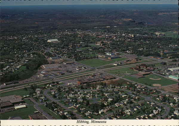 Aerial View Hibbing Minnesota