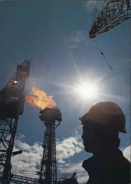 BP Platform Oil Wells
