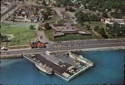 Aerial View Lake George New York