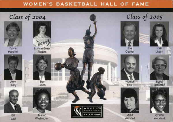 Women's Basketball Hall of Fame 2004-2005 Knoxville Tennessee