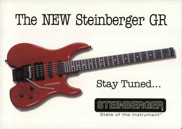 Steinberger GR Guitar Rack Cards