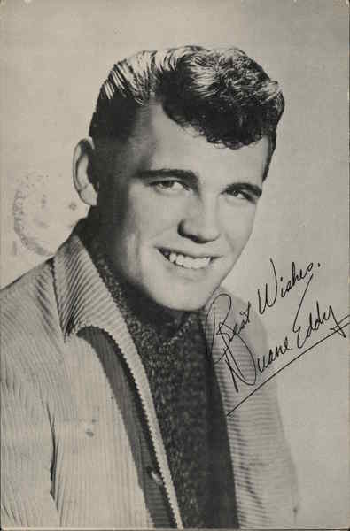 Duane Eddy Portrait Card Actors
