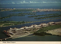 Dodge Island Seaport Miami, FL Postcard Postcard Postcard