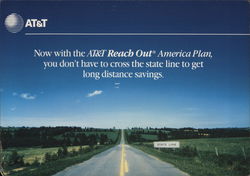 AT&T Reach Out America Modern (1970's to Present) Postcard Postcard Postcard