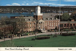 Coast Guard Academy Parade New London, CT Postcard Postcard Postcard