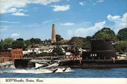 USS Croaker Groton, CT Postcard Postcard Postcard