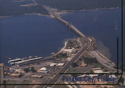 Aerial View Panama City, FL Postcard Postcard Postcard