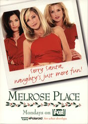 Melrose Place Movie and Television Advertising Postcard Postcard Postcard