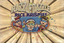 Razzle Dazzle Rice Krispies Postcard