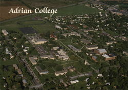 Adrian College Michigan Postcard Postcard Postcard