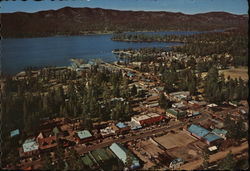 Big Bear Lake Village Postcard