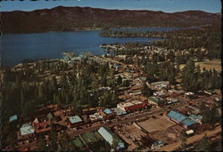 Big Bear Lake Village Postcard