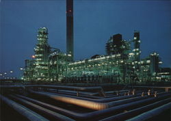 BP Refinery Rotterdam, Netherlands Benelux Countries Postcard Postcard Postcard