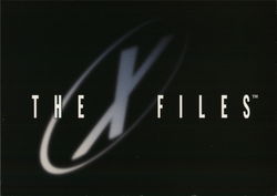 The X Files Postcard