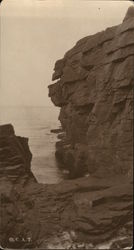 Thunder Hole, Ocean Drive Postcard