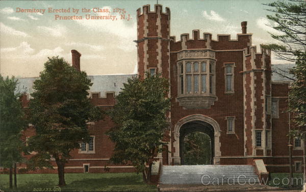 Dormitory Erected by the Class, 1875, Princeton University New Jersey