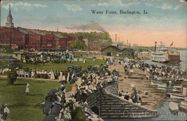 Water Front Burlington Iowa