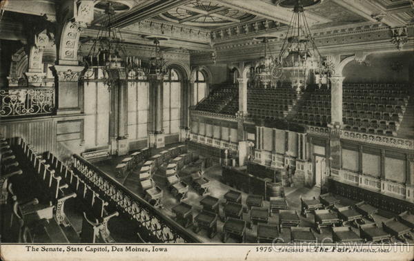 The Senate, State Capitol Des Moines Iowa