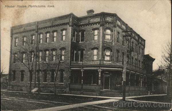 Hauser House Montezuma Iowa