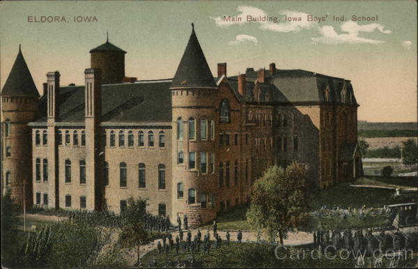 Main Building, Industrial School for Boys Eldora Iowa