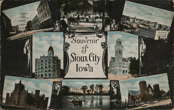 Souvenir of Sioux City Iowa