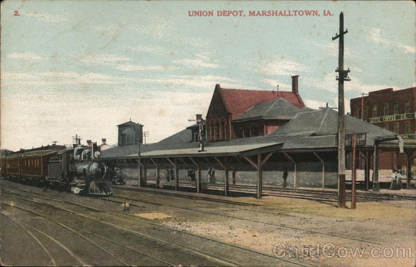 Union Depot Marshalltown Iowa