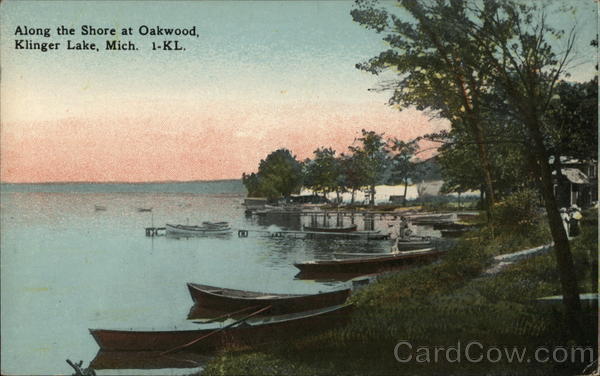 Along the Shore at Oakwood Klinger Lake Michigan