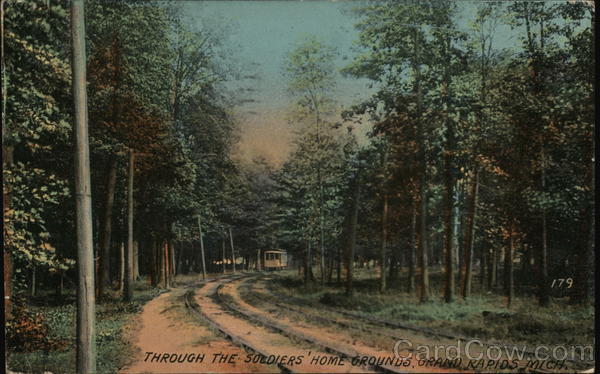Through The Soldiers Home Grounds Grand Rapids Michigan
