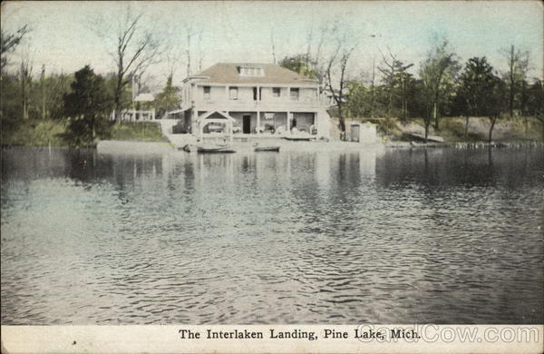 The Interlaken Landing, Pine Lake Plainwell Michigan