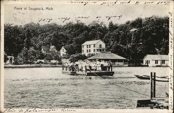 Ferry at Saugatuck Michigan