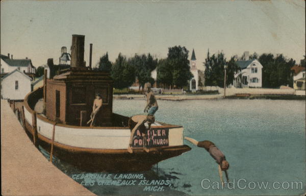 Les Cheneaux Landing Cedarville Michigan