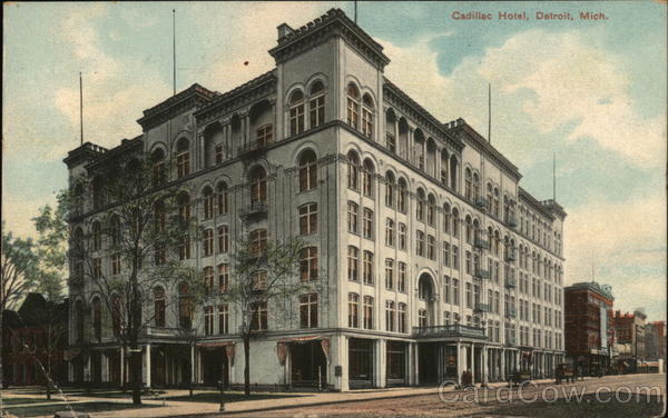 Cadillac Hotel Detroit Michigan