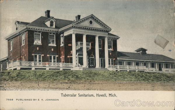 Tubercular Sanitarium Howell Michigan