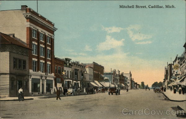 Mitchell Street Cadillac Michigan