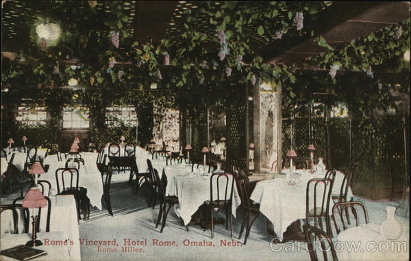 Rome's Vineyard, Hotel Rome Omaha Nebraska