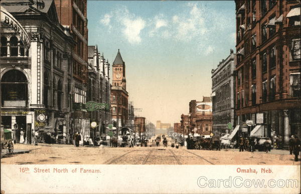 16th Street North of Farnam Omaha Nebraska