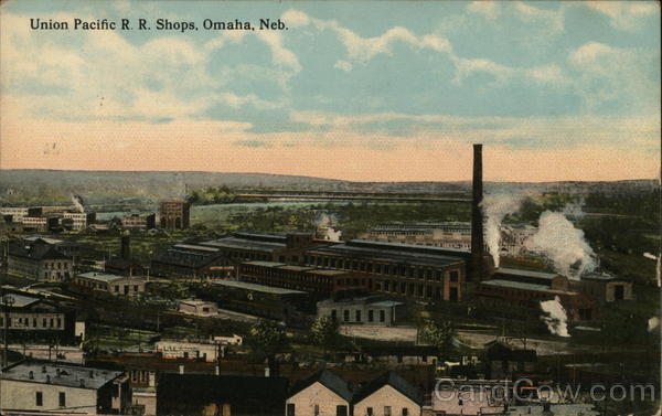 Union Pacific R.R. Shops Omaha Nebraska
