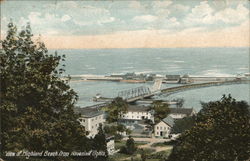 View from Navesink Leights Highland Beach, NJ Postcard Postcard Postcard