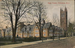 Sage Tower Princeton, NJ Postcard Postcard Postcard