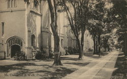 Mc Cosh Hall and Walk, Princeton University Postcard