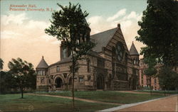 Alexander Hall, Princeton University Postcard