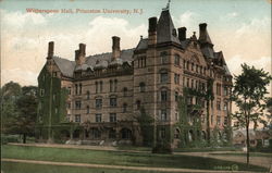 Witherspoon Hall, Princeton University New Jersey Postcard Postcard Postcard