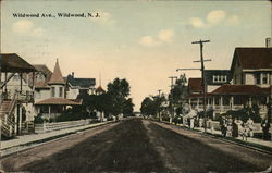 Wildwood Ave. New Jersey Postcard Postcard Postcard