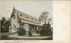 Grace Episcopal Cathedral Davenport, IA Postcard Postcard Postcard