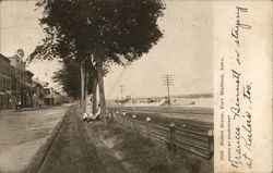 Avenue H Looking East Postcard