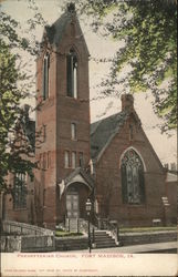 Presbyterian Church Fort Madison, IA Postcard Postcard Postcard